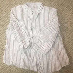 Motherhood Maternity 3/4 sleeve button up shirt